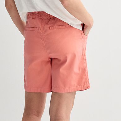 Petite Sonoma Goods For Life® Easy Paperbag Waist Bermuda Shorts