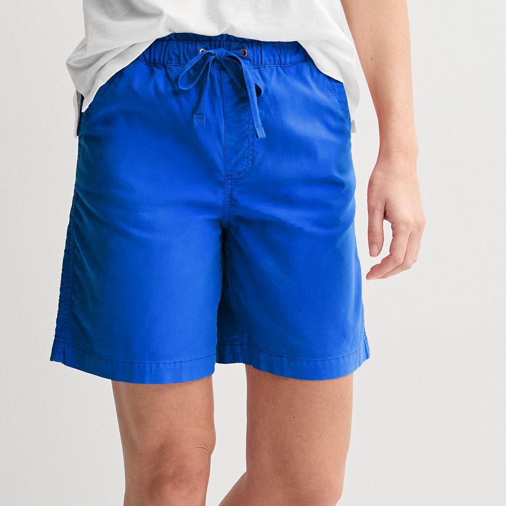 Petite Sonoma Goods For Life® Easy Paperbag Waist Bermuda Shorts