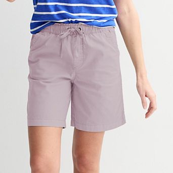 Petite Sonoma Goods For Life® Easy Paperbag Waist Bermuda Shorts