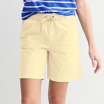 Petite Sonoma Goods For Life® Easy Paperbag Waist Bermuda Shorts