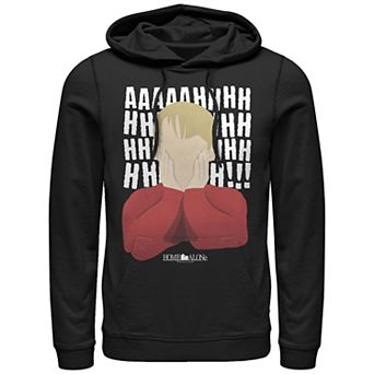 Big & Tall Home Alone Kevin's Scream Graphic Hoodie