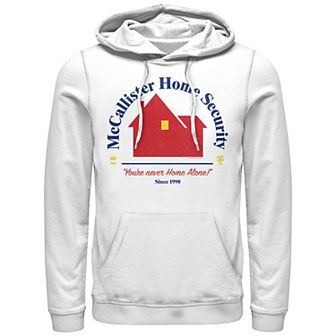 Big & Tall Home Alone McCallister Home Security Logo Graphic Hoodie