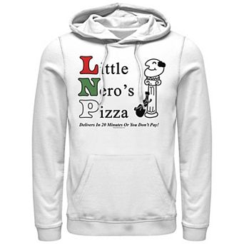 Big & Tall Home Alone Little Nero's Pizza Graphic Hoodie