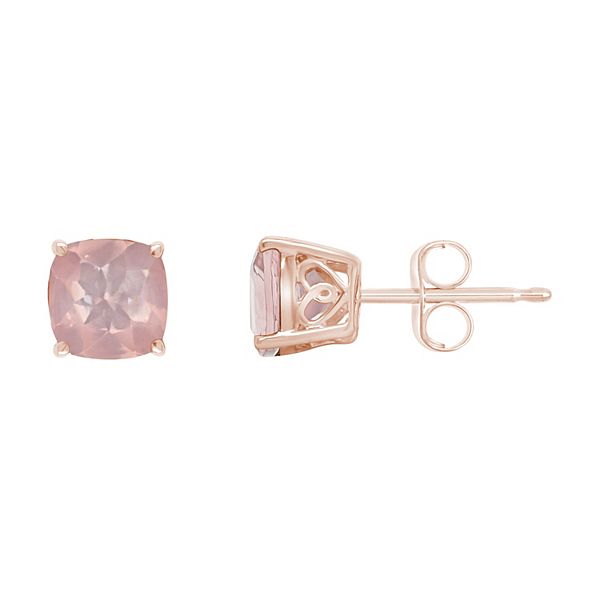 Alysse Clip On Earrings in Rose
