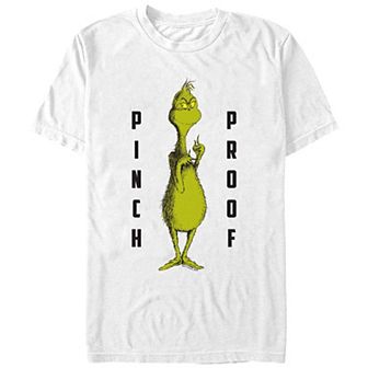 Big & Tall Dr. Seuss Grinch Pinch Proof Graphic Tee