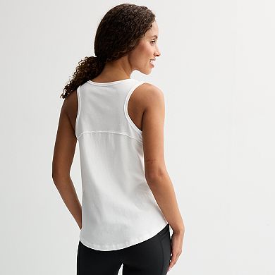 Juniors' SO® Relaxed V-Neck Pocket Tank Top