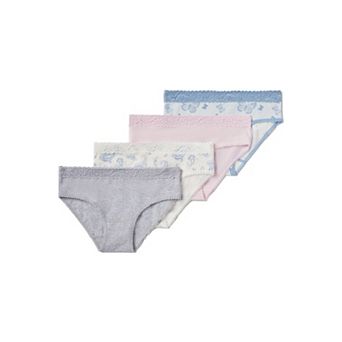 Girls Limited Too 4 pk Hipster Underwear with Lace Waistband