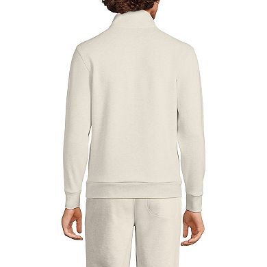 Men's Lands' End Long Sleeve Half Zip Mock Sweatshirt