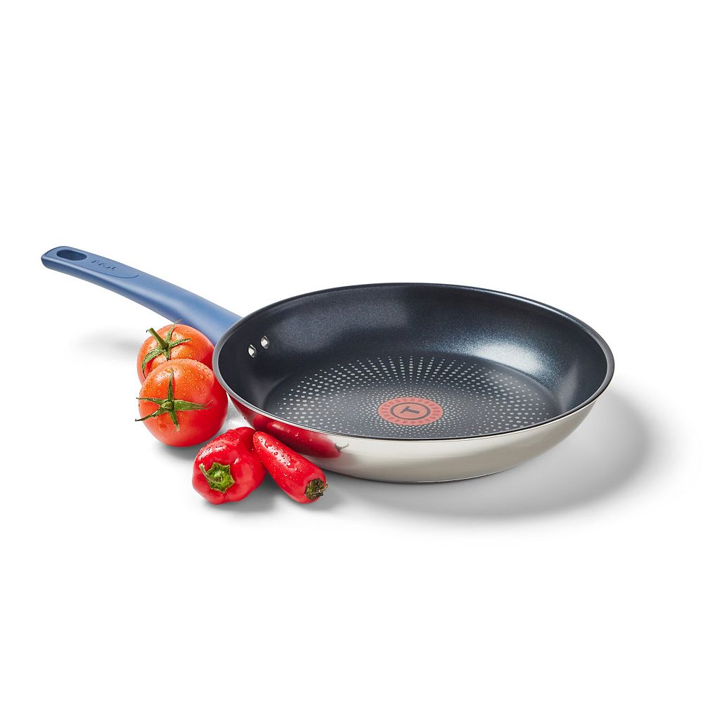 T-Fal Essentials Stainless Steel Non-Stick 10.5 in. Frypan