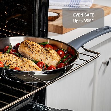 T-Fal Essentials 3.2-qt Stainless Steel Saucepan With Lid
