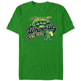 Big & Tall Dr. Seuss Grinch You're A Mean Number One Graphic Tee