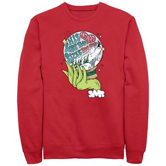 Big & Tall Dr. Seuss Grinch Snowball Graphic Fleece