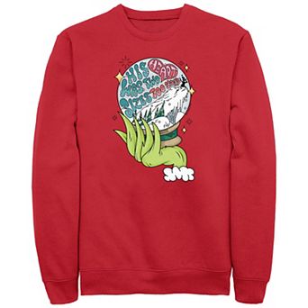 Big & Tall Dr. Seuss Grinch Snowball Graphic Fleece