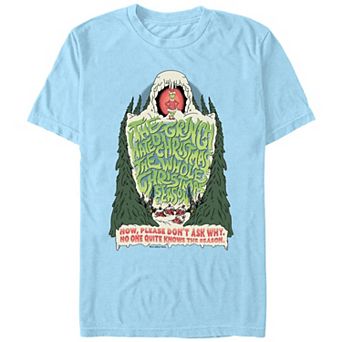 Big & Tall Dr. Seuss Grinch Hated Christmas Graphic Tee