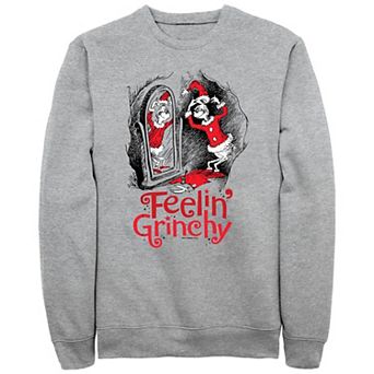 Big & Tall Dr. Seuss Feeling Grinchy Graphic Fleece