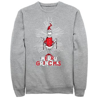 Big & Tall Dr. Seuss Merry Grinchmas Graphic Fleece