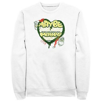 Big & Tall Dr. Seuss Grinch Maybe Maybe Graphic Fleece