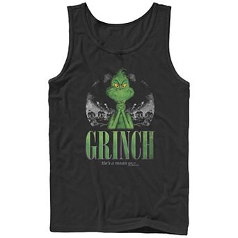 Big & Tall Dr. Seuss Grinch He Is A Mean One Tank