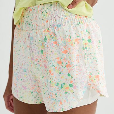 Girls 7-20 Tek Gear® High-Rise Running Shorts in Regular & Plus Size