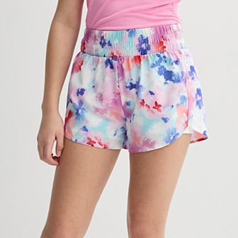 Girls 7-20 Tek Gear® High-Rise Running Shorts in Regular & Plus Size