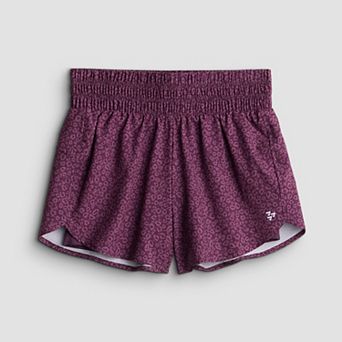Girls 7-20 Tek Gear® High-Rise Running Shorts in Regular & Plus Size