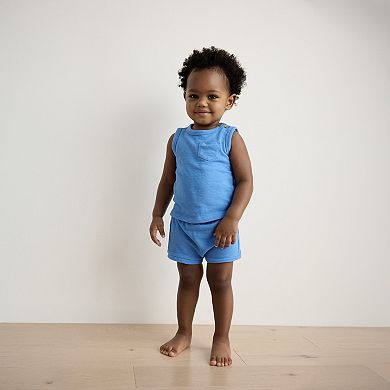 Baby Boy Carter's 3-pc. Tank Top, Dinosaur Bodysuit & Shorts Set