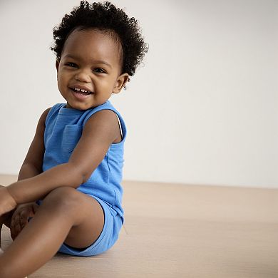 Baby Boy Carter's 3-pc. Tank Top, Dinosaur Bodysuit & Shorts Set