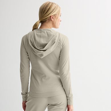 Petite Tek Gear® Essential Zip-Up Hooded Jacket