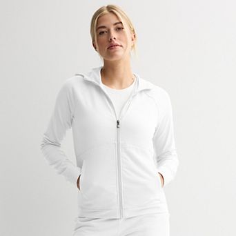 Petite Tek Gear® Essential Zip-Up Hooded Jacket