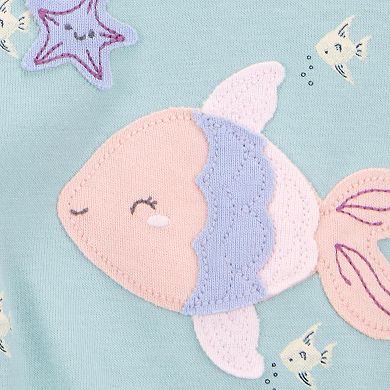 Baby Girl Carter's Fish Print Bodysuit