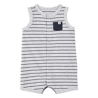 Baby Boy Carter's Striped Snap-Up Bodysuit