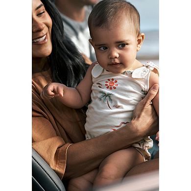 Baby Girl Carter's Beach Print Romper