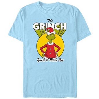 Men's Dr. Seuss The Grinch You're A Mean One Graphic Tee