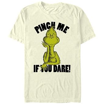 Men's Dr. Seuss Grinch Pinch Me If You Dare Graphic Tee