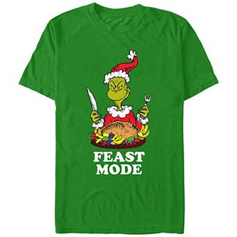 Men's Dr. Seuss Grinch Feast Mode Graphic Tee