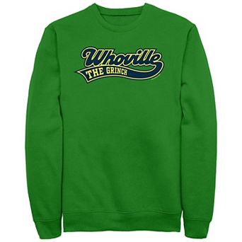 Men's Dr. Seuss Whoville The Grinch Graphic Fleece