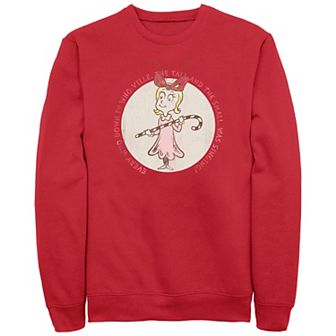 Men's Dr. Seuss Cindy Lou Who Stamp Graphic Fleece