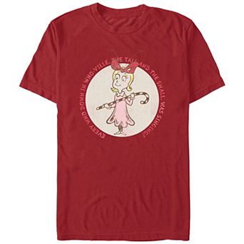 Men's Dr. Seuss Cindy Lou Who Stamp Graphic Tee