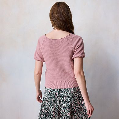 Women's LC Lauren Conrad Raglan Sweater Tee