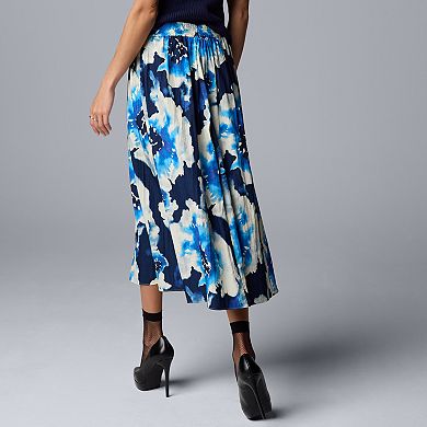 Women's Simply Vera Vera Wang Shirred Midi Skirt