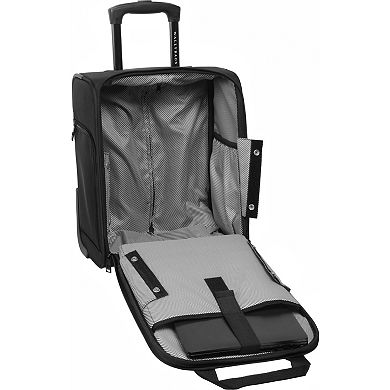 WallyBags Solutions 16” Underseat Bag with Padded Electronics Pockets