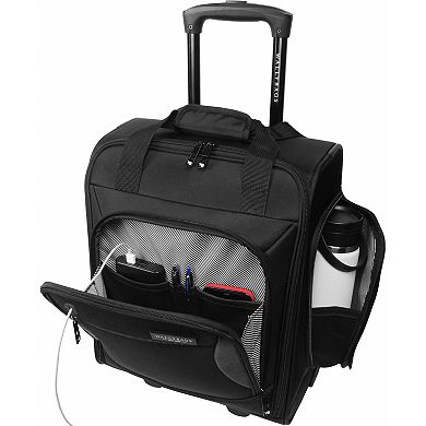 WallyBags Solutions 16” Underseat Bag with Padded Electronics Pockets