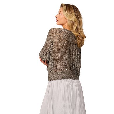 Women's Grey & Gray Boxy Dolman Sleeve Sweater