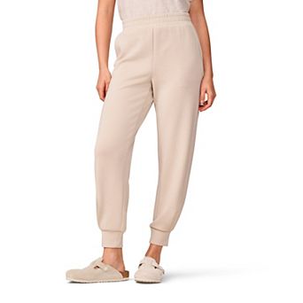 Women's Grey & Gray High-Rise Jogger Pants