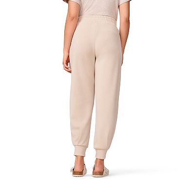 Women's Grey & Gray High-Rise Jogger Pants