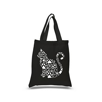 Cat Claws - Small Word Art Tote Bag