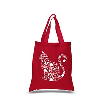 Cat Claws - Small Word Art Tote Bag