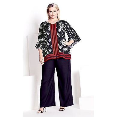 Avenue Women's Plus Size Strike A Pose Tunic