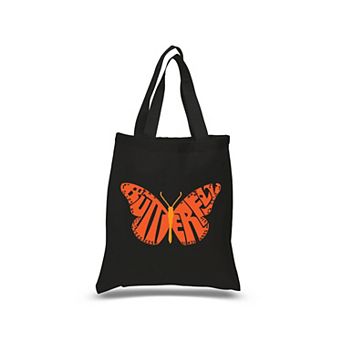 Butterfly - Small Word Art Tote Bag