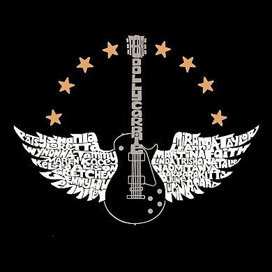 Country Female Singers - Small Word Art Tote Bag